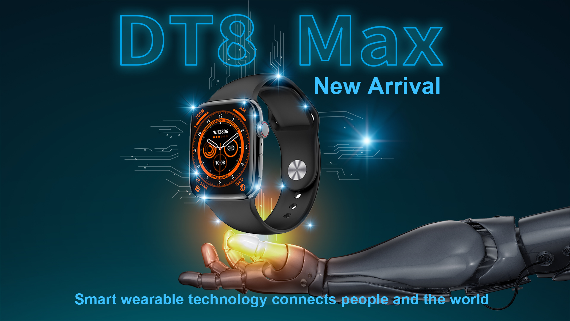 New Arrival dt8max 2.0-inch large-screen smartwatch that can play games